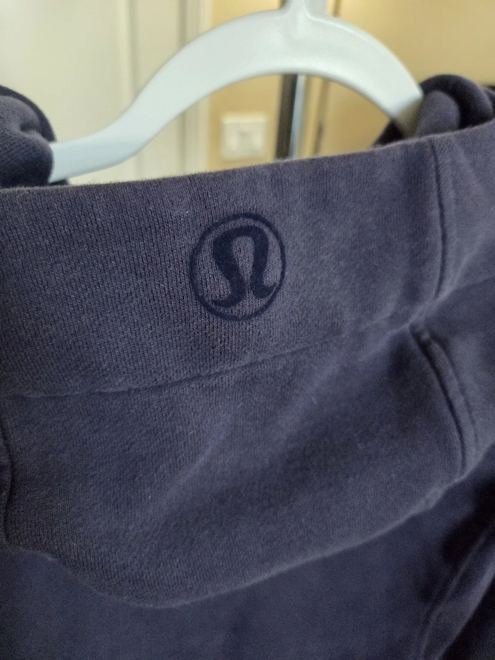 Lululemon Scuba Hoodie Light Cotton Fleece (Floral Flock) In Midnight Navy